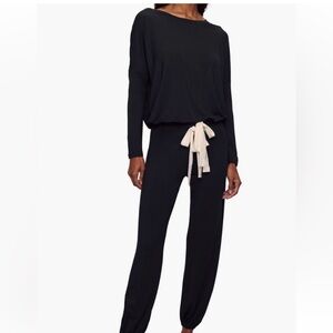 Eberjey black 2 piece pajama set size M